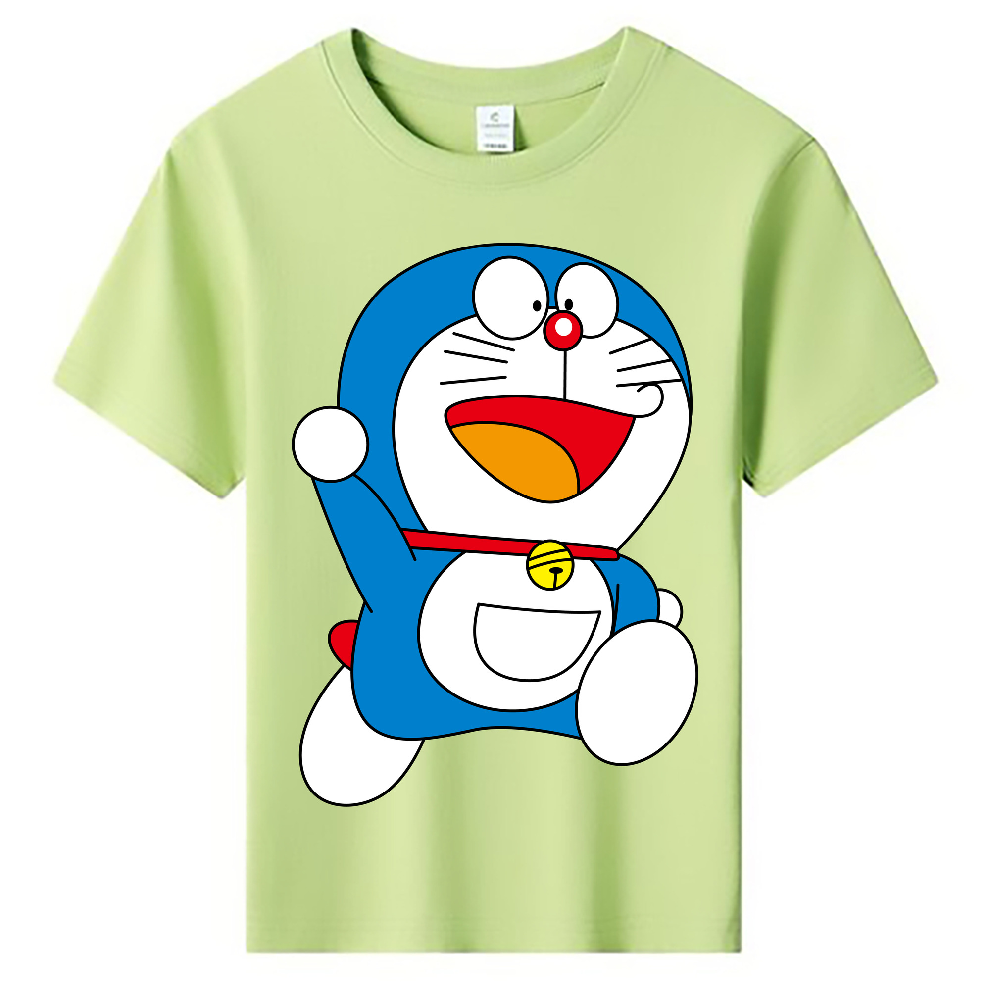 （画像用） ドラえもん Doraemon 綿100％キッズTシャツ（フロントプリント）